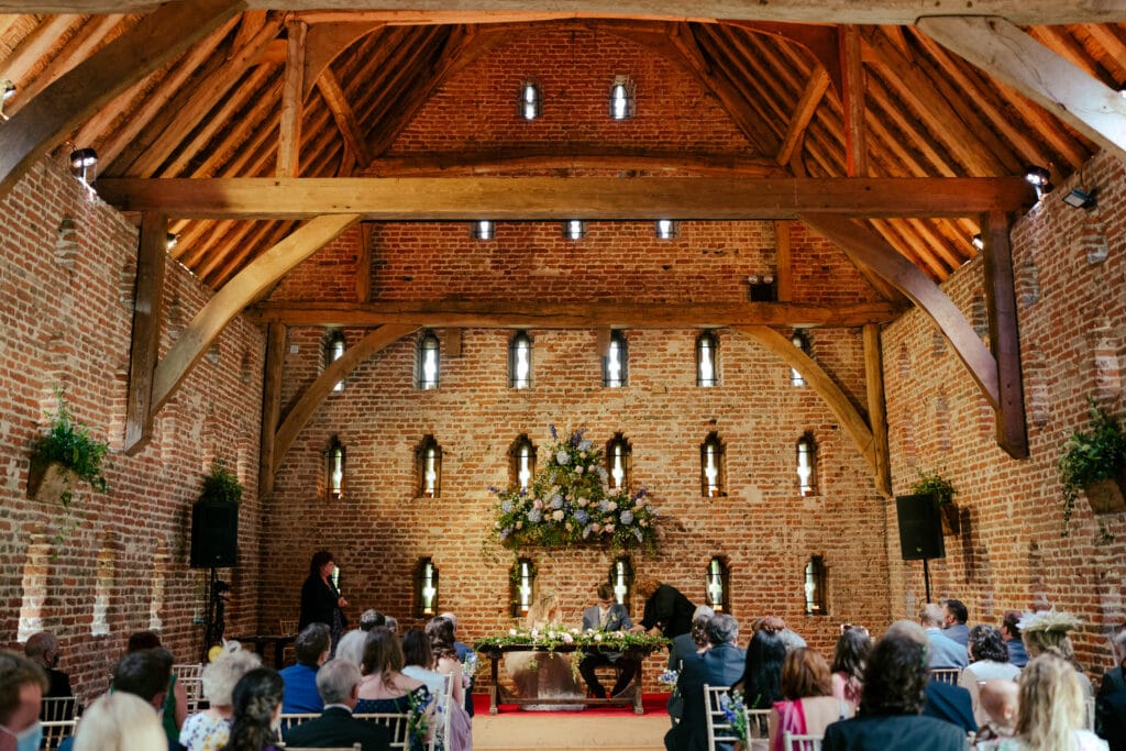 HALES HALL AND THE GREAT BARN WEDDING