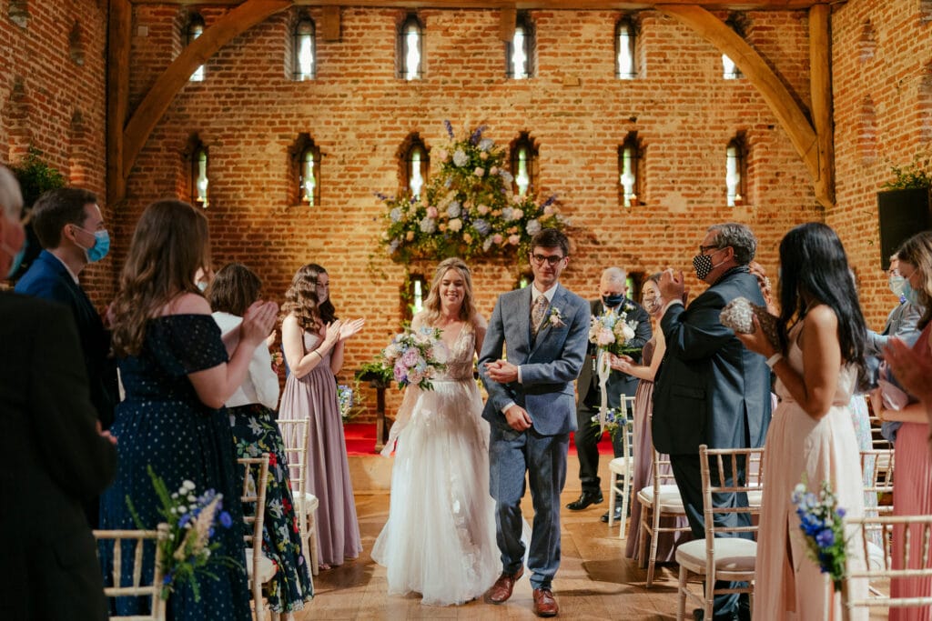 HALES HALL AND THE GREAT BARN WEDDING