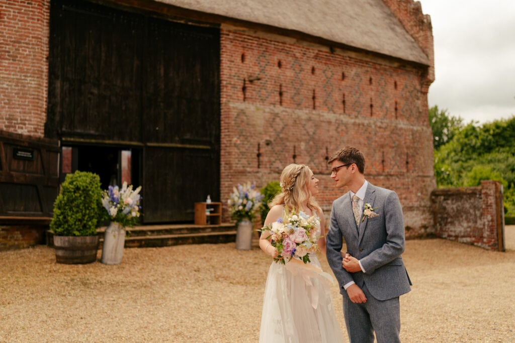 HALES HALL AND THE GREAT BARN WEDDING