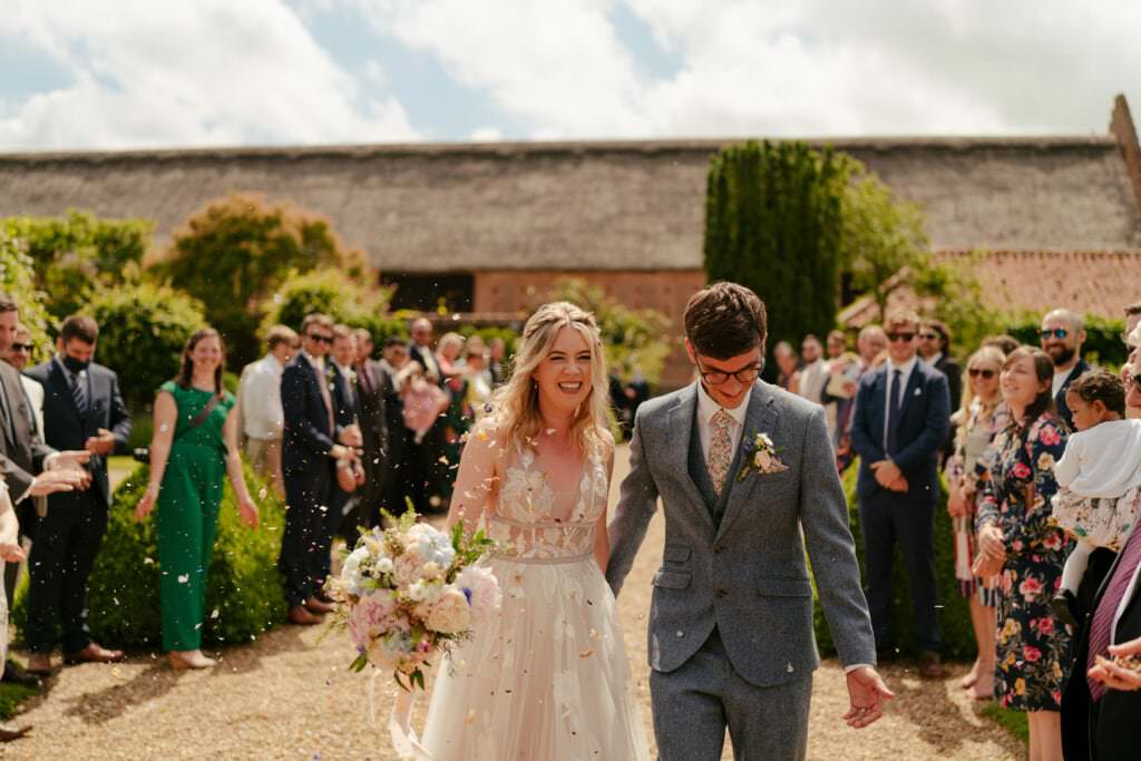 HALES HALL AND THE GREAT BARN WEDDING