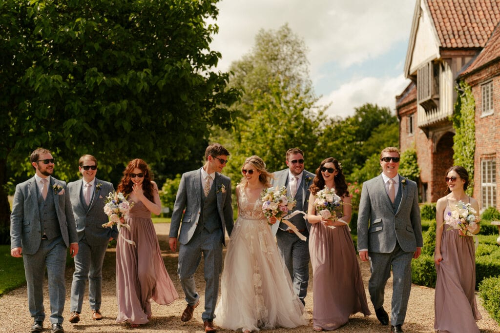 HALES HALL AND THE GREAT BARN WEDDING