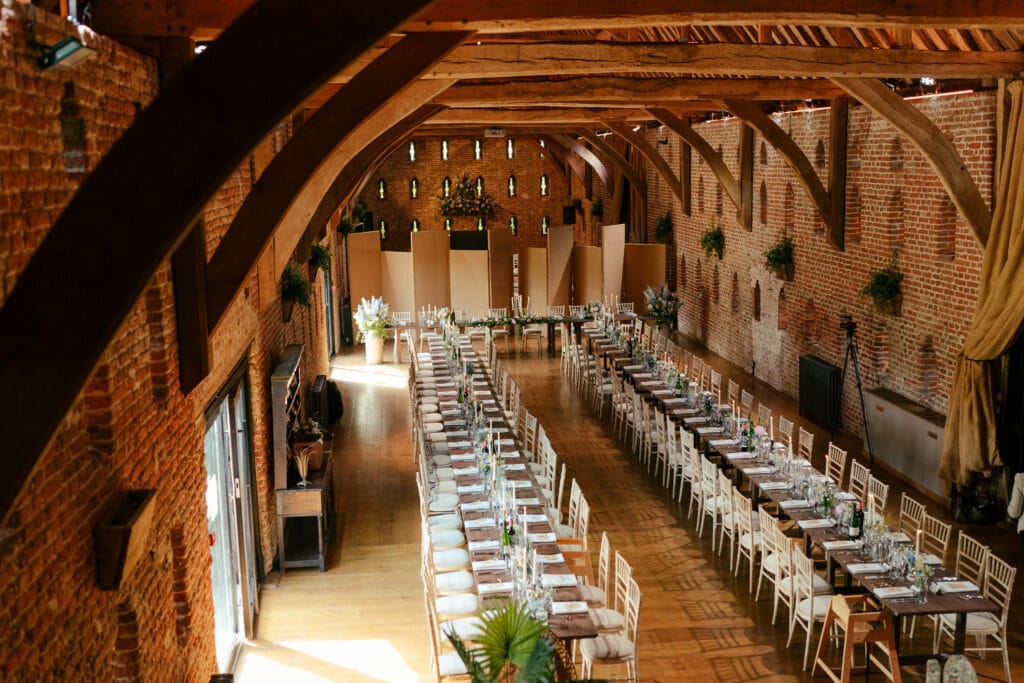 HALES HALL AND THE GREAT BARN WEDDING