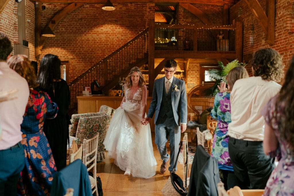 HALES HALL AND THE GREAT BARN WEDDING