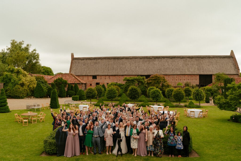 HALES HALL AND THE GREAT BARN WEDDING